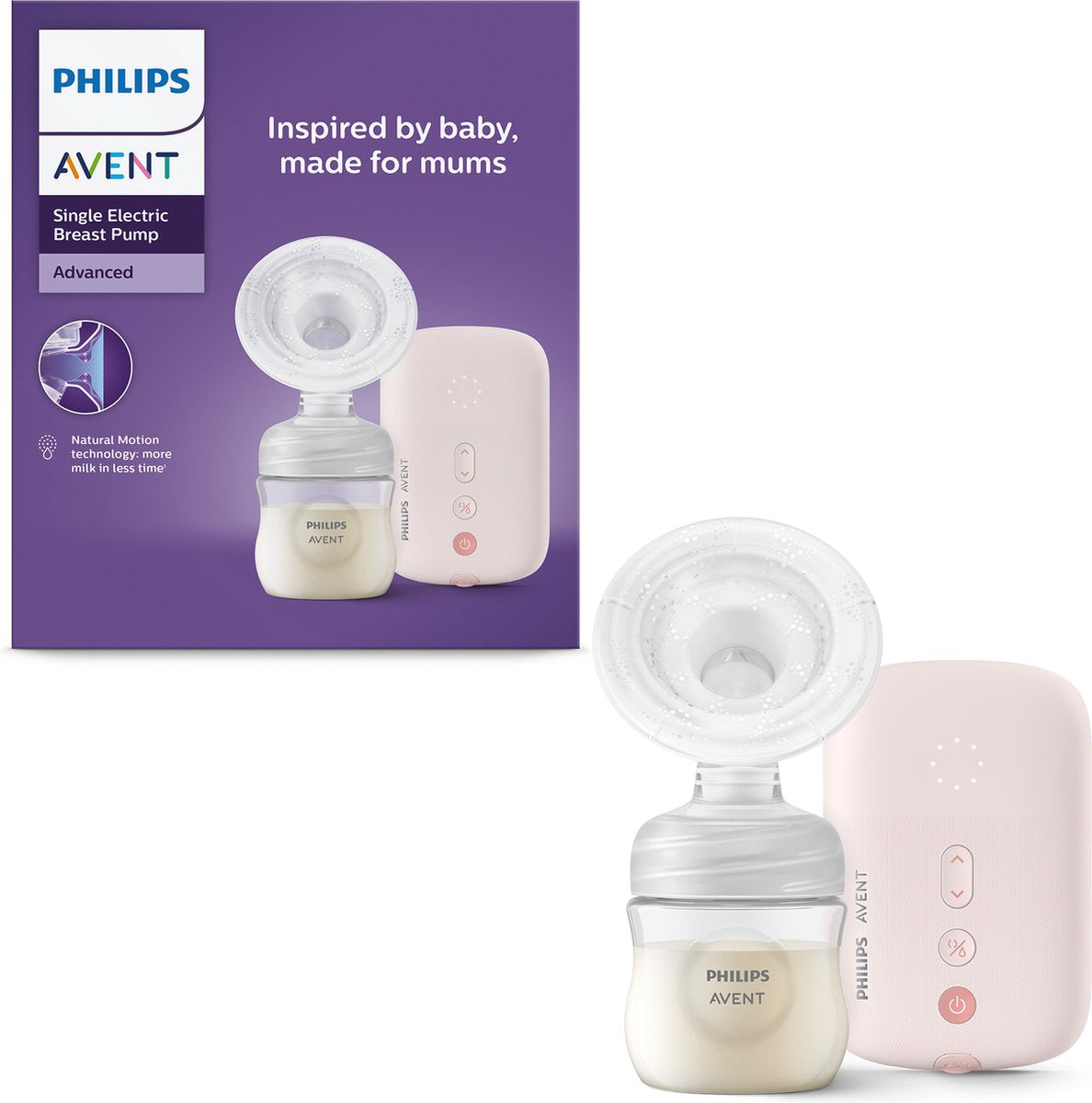 Philips Avent Enkele Elektrische Borstkolf: Draagbaar, Stil, Comfortabel & Efficiënt Kolven