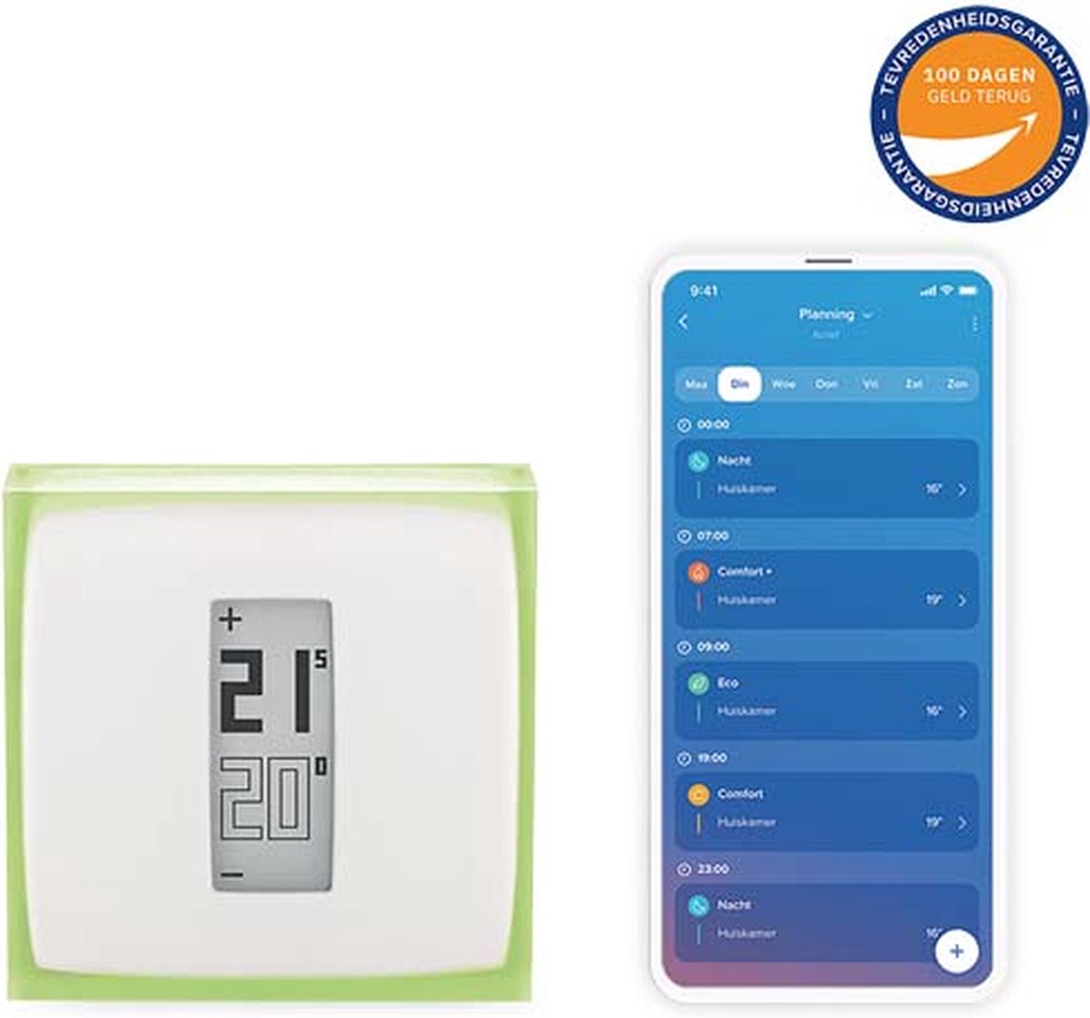 Netatmo Slimme Thermostaat Modulerend - OpenTherm Cv-ketel | 3700730503853