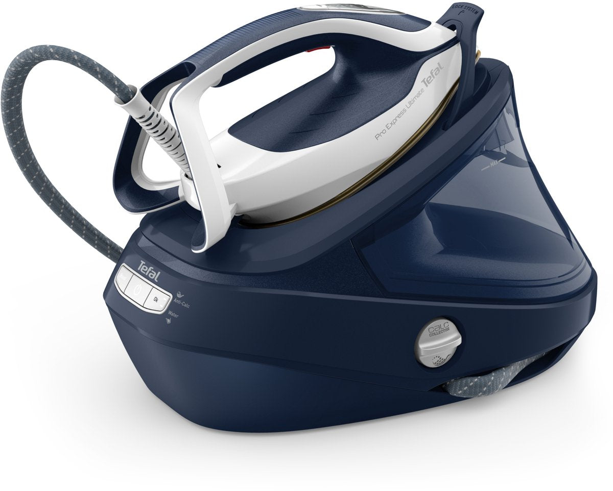 Tefal Pro Express Ultimate II GV9720 Stoomgenerator: 8 Bar, 170 g/min Stoom, Anti-Kalk