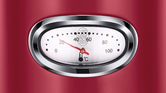 Russell Hobbs Retro Waterkoker 21672-70 - Crème, 1.7L Snelkookfunctie, RVS