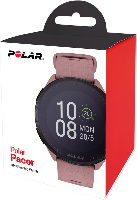 Polar Pacer GPS Hardloophorloge - Premium Sportwatch - Purple Dusk S-L