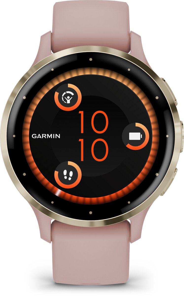 Garmin Venu 3S GPS Smartwatch 41mm AMOLED Scherm - Dust Rose
