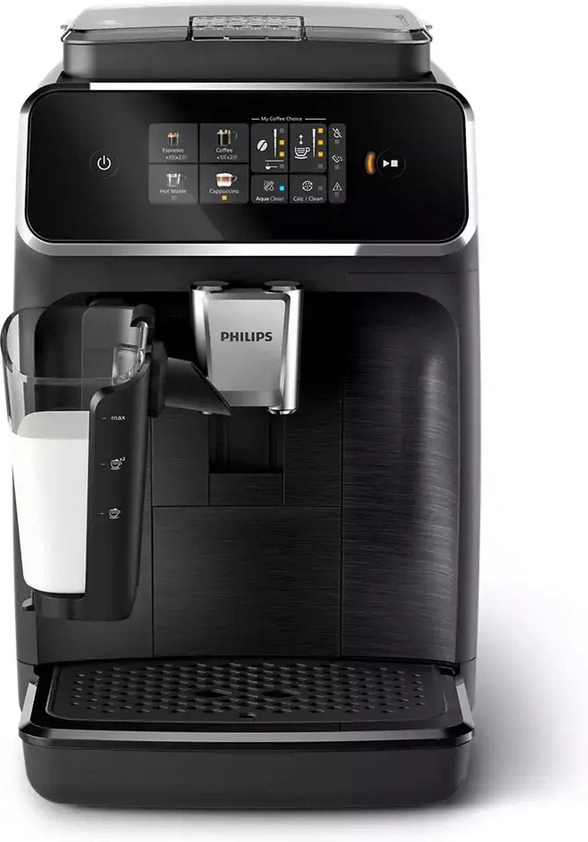 Philips 2300 Serie Volautomatische Espressomachine met Stoompijpje Zwart EP2330/10