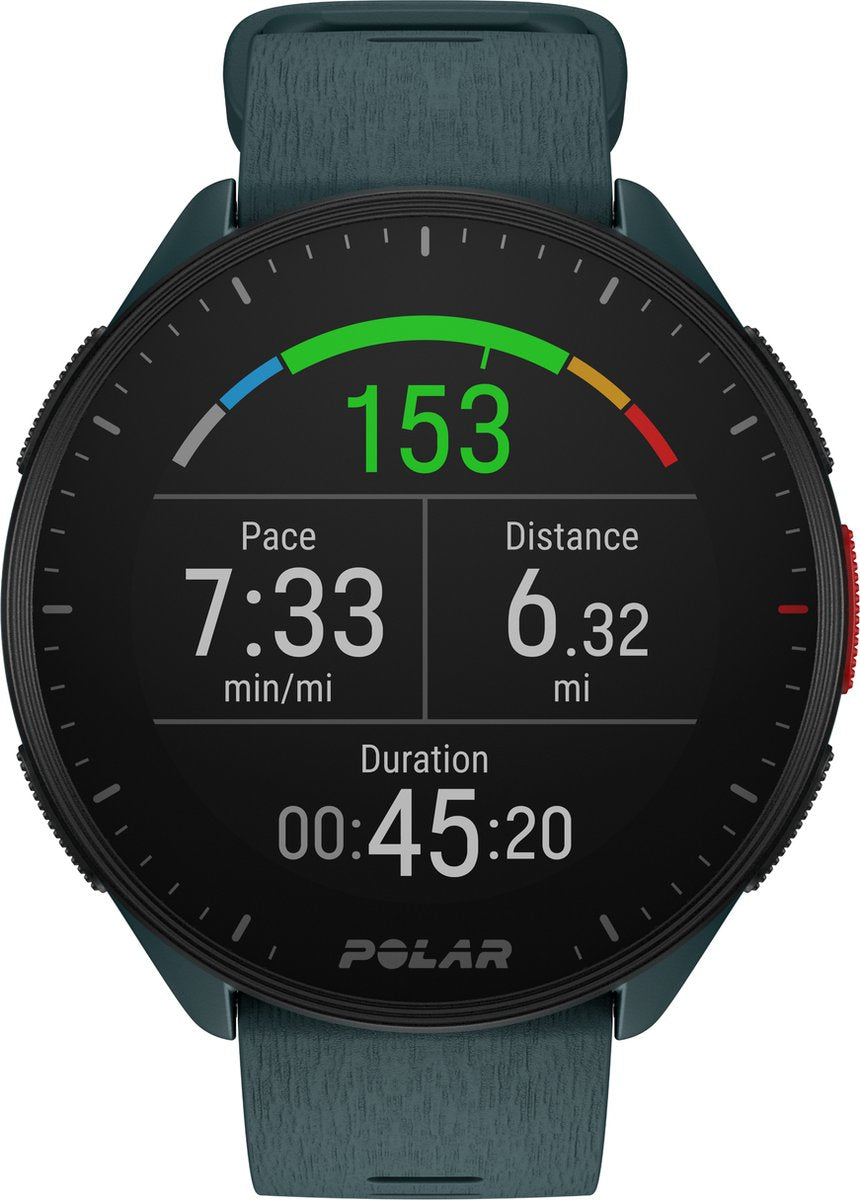 Polar Pacer GPS Hardloophorloge - Nauwkeurige Tracking, Lange Batterij, Smarte Functies