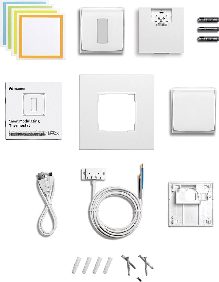 Netatmo Slimme Thermostaat Modulerend - OpenTherm Cv-ketel | 3700730503853