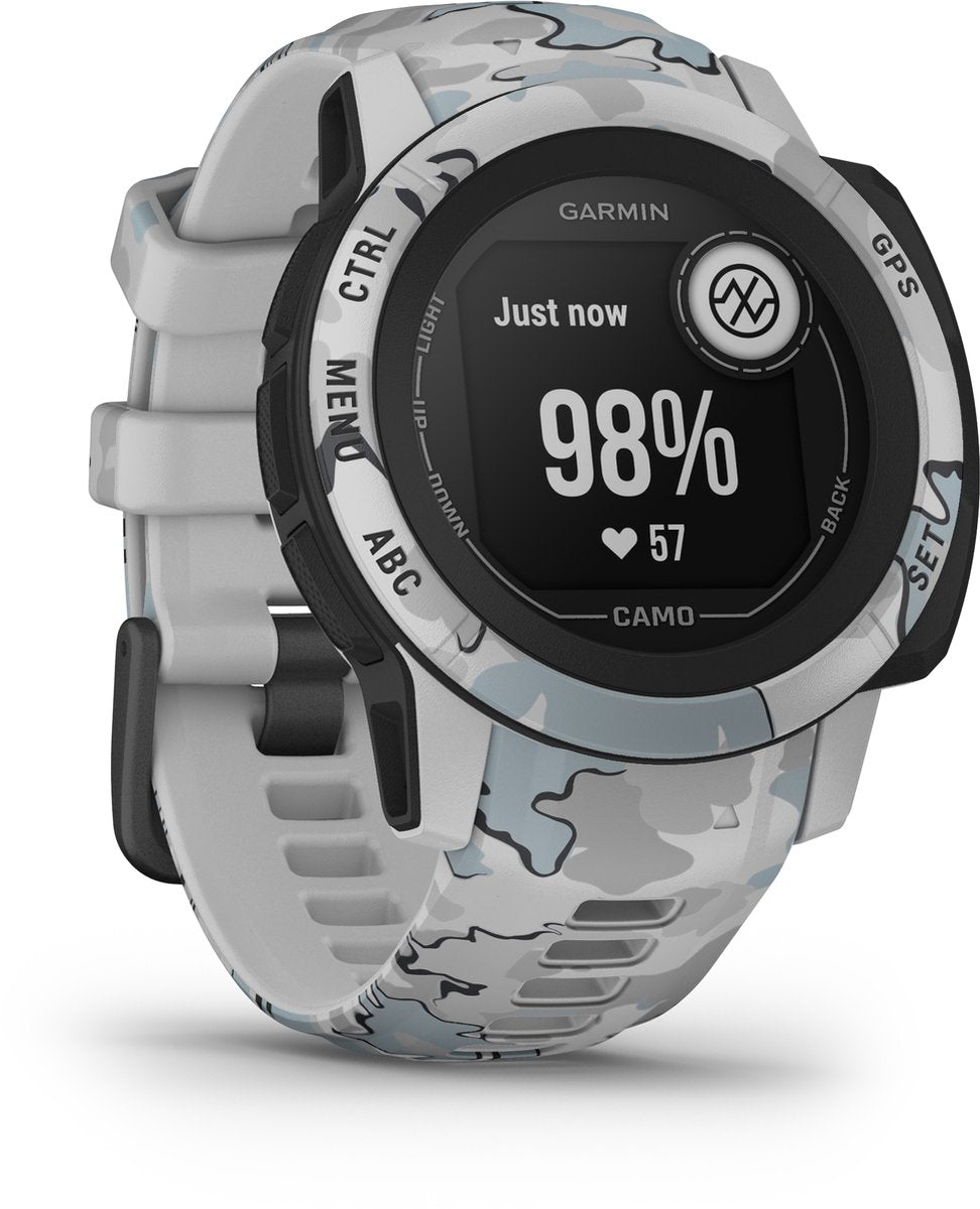 Garmin Instinct 2S - Sporthorloge met GPS - Smartwatch voor heren - 40mm - Camo Edition Mist - 0753759278656
