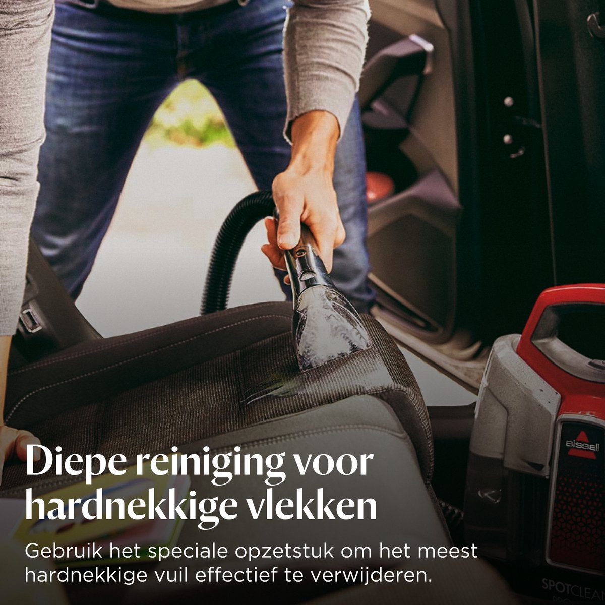 BISSELL SpotClean ProHeat Draagbare Vlekkenreiniger HeatWave Tapijt Bank Auto - MR commerce