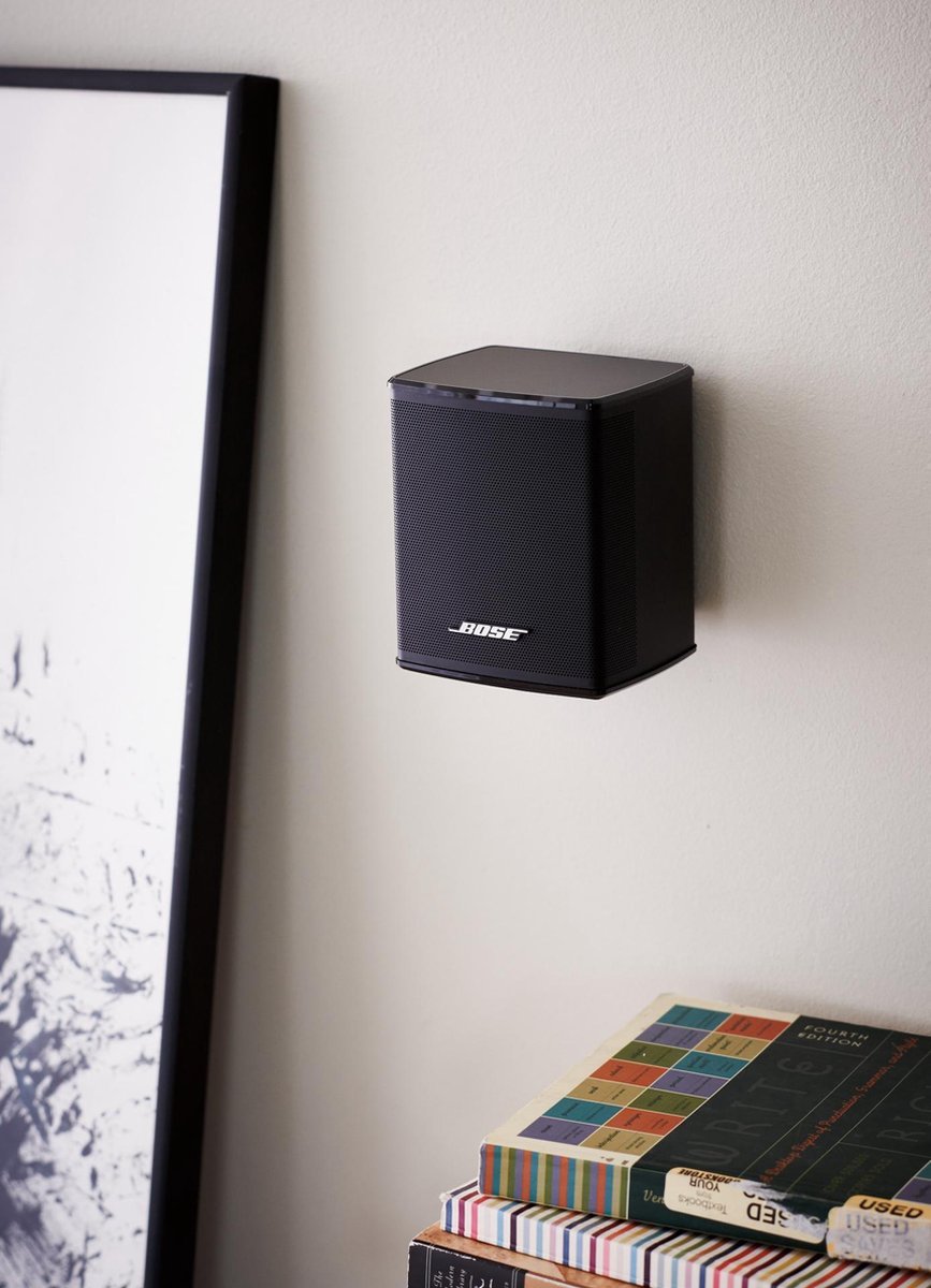Bose Surround Speakers Draadloze Achterluidsprekers Set van Twee Zwart - MR commerce