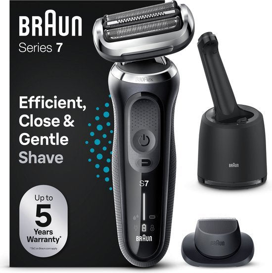 Braun Series 7 71-N7200cc Elektrisch Scheerapparaat SmartCare Center Zwart - MR commerce