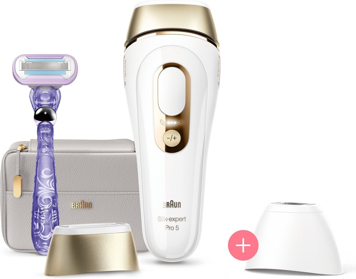 Braun Silk - expert Pro 5 IPL Ontharingsapparaat Skin Pro 2.0 PL5157 – Permanente Haarvermindering - MR commerce