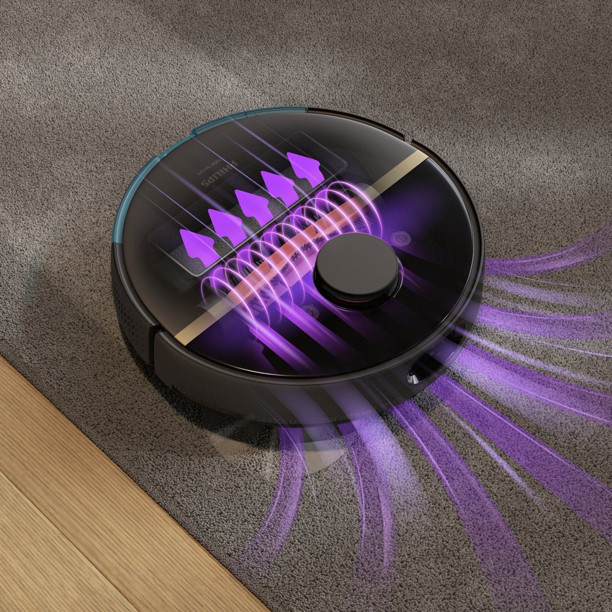 Philips HomeRun Aqua 7000 Robotstofzuiger met Dweilfunctie en Leegstation - MR commerce