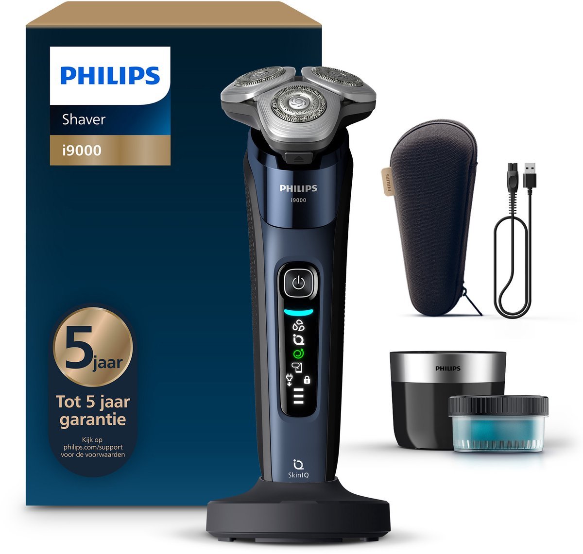 Philips Shaver i9000 Elektrisch Scheerapparaat voor Mannen Blauw X9003/30 - MR commerce