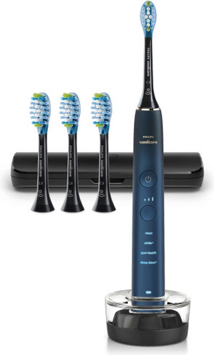 Philips Sonicare DiamondClean 9000 HX9911/89 Elektrische Tandenborstel Donkerblauw met Reisetui - MR commerce
