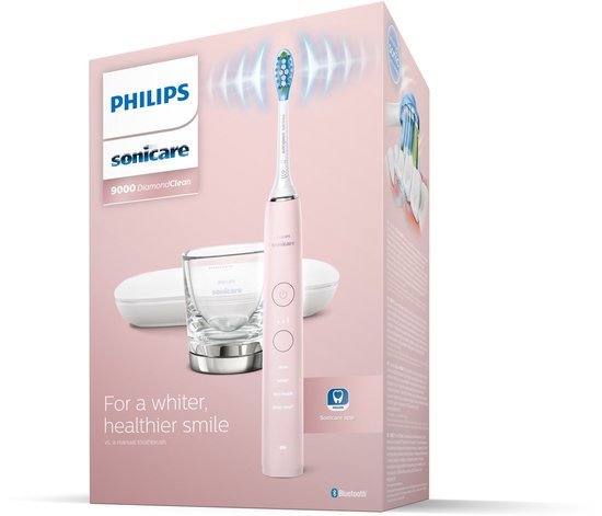 Philips Sonicare DiamondClean 9000 Sonische Elektrische Tandenborstel Lichtroze HX9911/29 - MR commerce