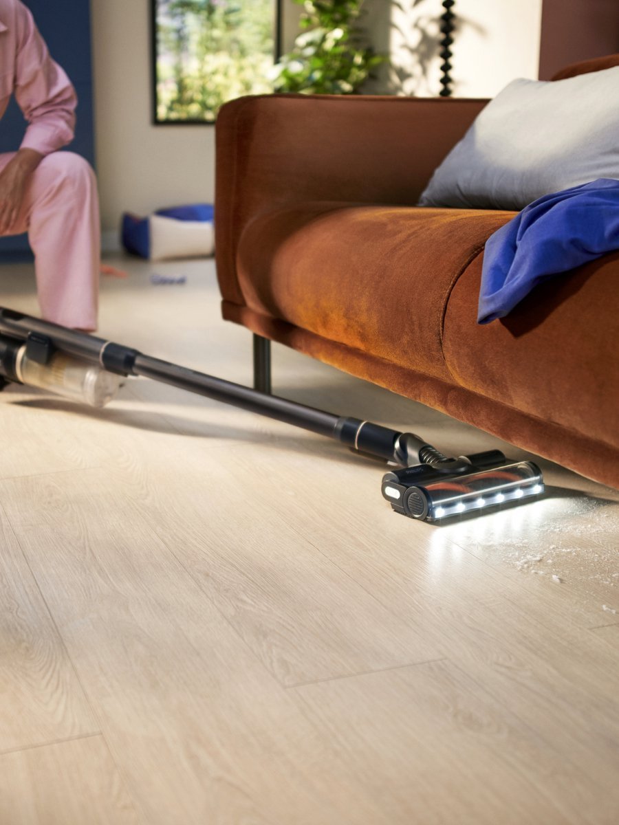 Philips SpeedPro Max Snoerloze Steelstofzuiger: Droog & Nat Reiniging, 80 Min Accu, XC7053/01 - MR commerce