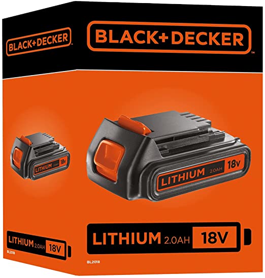 Accu Black en Decker 18v lithium 2ah | BL2018-XJ | 5035048447178 | schuifaccu | MR commerce