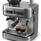 Philips Barista Brew Halfautomatische Espressomachine, 15 Bar Druk, Geïntegreerde Bonenmaler, Zilver