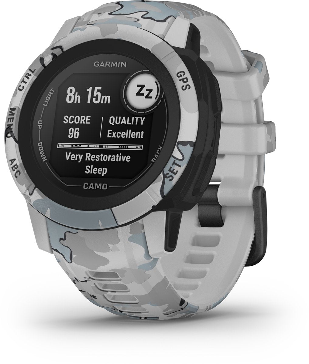 Garmin Instinct 2S - Sporthorloge met GPS - Smartwatch voor heren - 40mm - Camo Edition Mist - 0753759278656