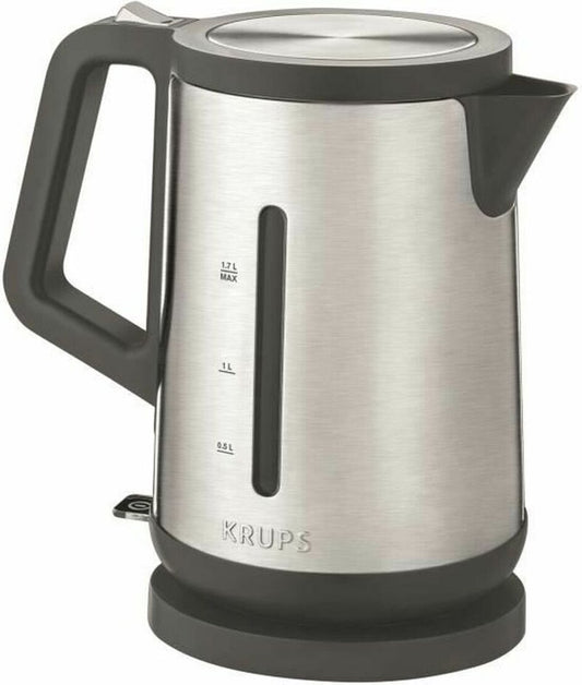 Luxe Krups Control BW442D Waterkoker RVS Design, 1.7L Inhoud, Anti-Kalkfilter