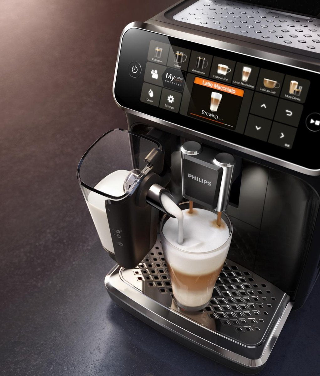 Philips LatteGo 5400 Volautomatische Espressomachine - 12 Koffievarianten, Keramische Molens, Melksysteem