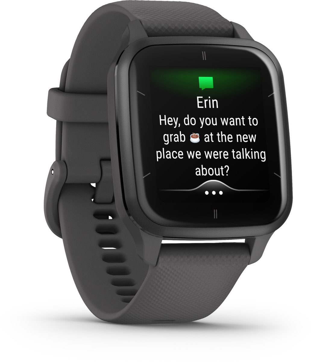 Garmin Venu Sq 2 - Health Smartwatch - Amoled display - 10 dagen batterij - Grijs - 0753759304829