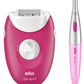 Braun Silk-épil 3-420 Epilator: Duurzame Ontharing & Precisie Bikinistyler met 20 Pincetten