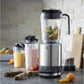 WMF KULT Pro Multifunctionele Blender: Krachtig 1200W, 6 Snelheden, LCD Display, IJscrusher