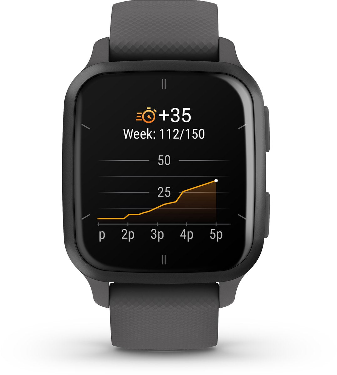 Garmin Venu Sq 2 - Health Smartwatch - Amoled display - 10 dagen batterij - Grijs - 0753759304829