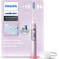 Philips Sonicare Advanced Clean Elektrische Tandenborstel Slim Kleurendisplay Lila