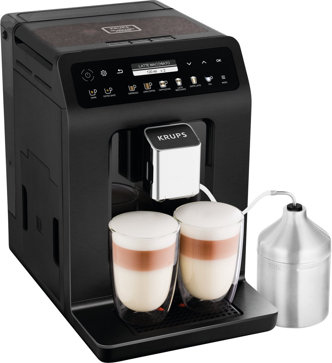 Krups Evidence+ EA894T Volautomatische Espressomachine 1450W 2.5L