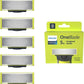 Philips OneBlade Original QP250/50 Vervangmesjes: 5 Stuks Duurzame Precisie Scheermesjes