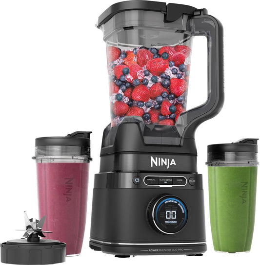 Ninja Detect 2-in-1 Blender Smoothie Maker | BlendSense Technologie | 1200W IJscrusher | TB301EU