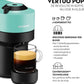 Krups Nespresso Vertuo POP XN9204 Koffiecupmachine Aqua Mint Compact Design