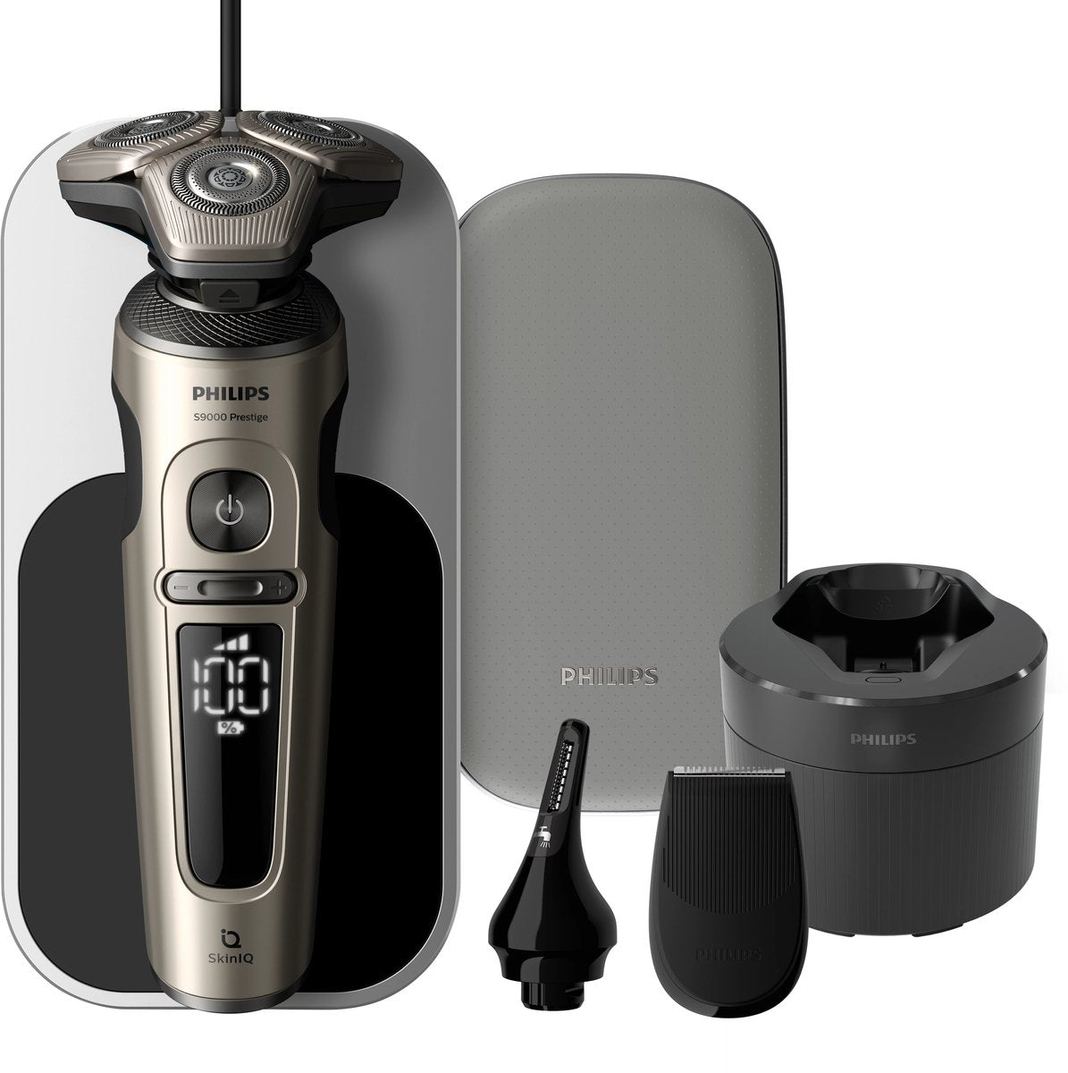 Philips S9000 Prestige SP9883/36 Nat & Droog Scheerapparaat SkinIQ Draadloos