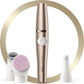 Braun FaceSpa Pro 921 Gezichtsepilator Brons met Reinigingsborstel en Toningkop