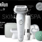 Braun Silk-épil 9 SkinSpa Epilator 9-381 Wit/Zilver