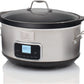 Electrolux ESC7400 RVS Slowcooker: Grote Capaciteit, Vaatwasserbestendig, Eenvoudig Koken