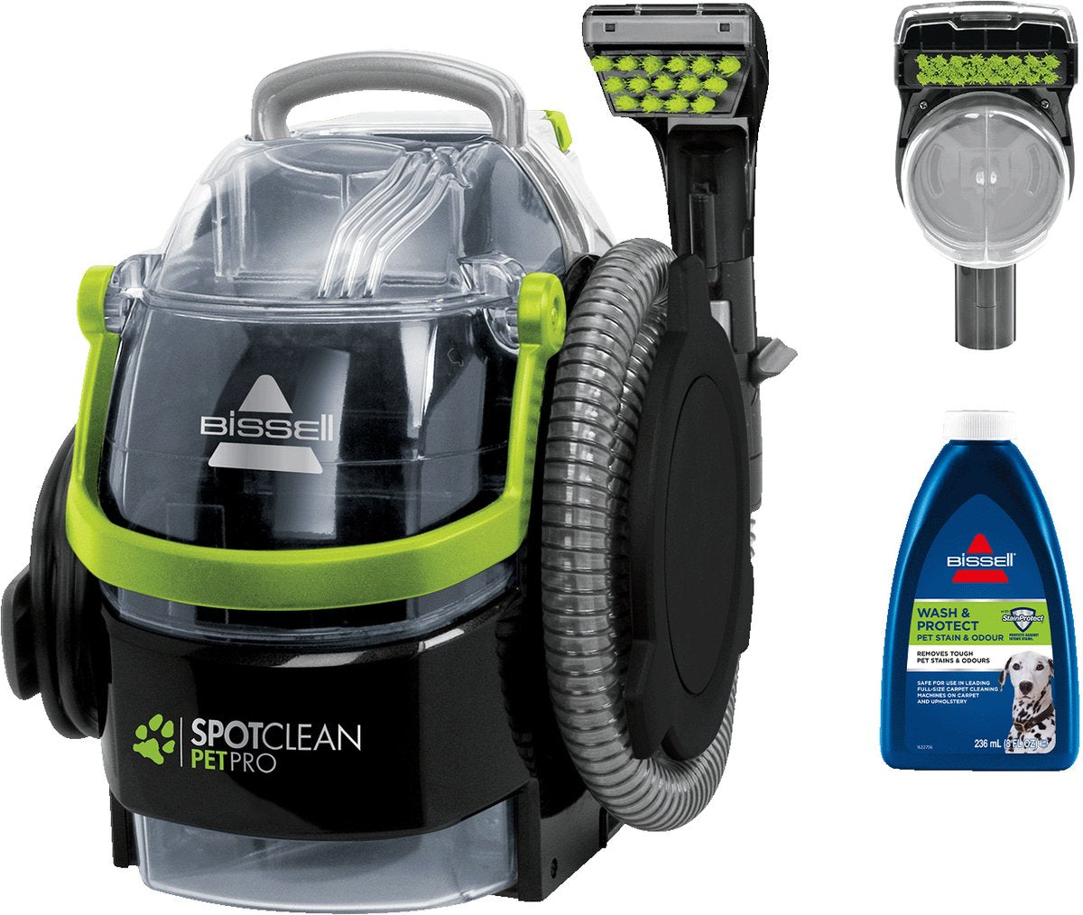 BISSELL SpotClean Pet Pro Draagbare Vlekkenreiniger - Krachtige 750W Motor voor Huisdierenvlekken