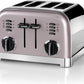 Cuisinart Style Collection 4-Sleufs Broodrooster - Ontdooifunctie, Bagelfunctie, 6 Standen - Pistacho Groen