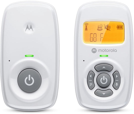 Motorola Nursery AM24 Audio Babyfoon - DECT Technologie, 300m Bereik, Tweewegcommunicatie
