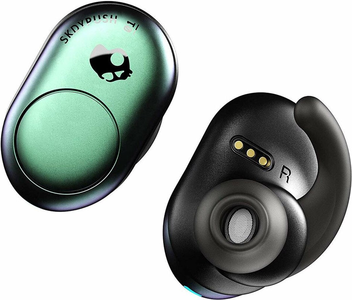 Skullcandy PUSH True Wireless In-Ear Oordopjes: Krachtig Geluid, 12 Uur Batterij, Comfortabele Pasvorm
