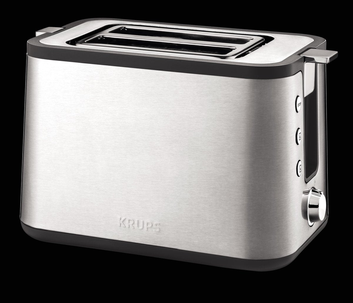 Krups Control KH442D: Luxe 2-sleufs broodrooster met ontdooi- en opwarmfunctie