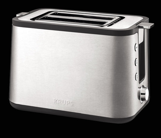 Krups Control KH442D: Luxe 2-sleufs broodrooster met ontdooi- en opwarmfunctie