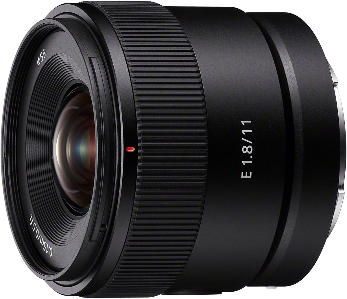 Sony E 11mm f/1.8 APS-C ultragroothoeklens voor Vloggen, Landschap en Contentcreatie