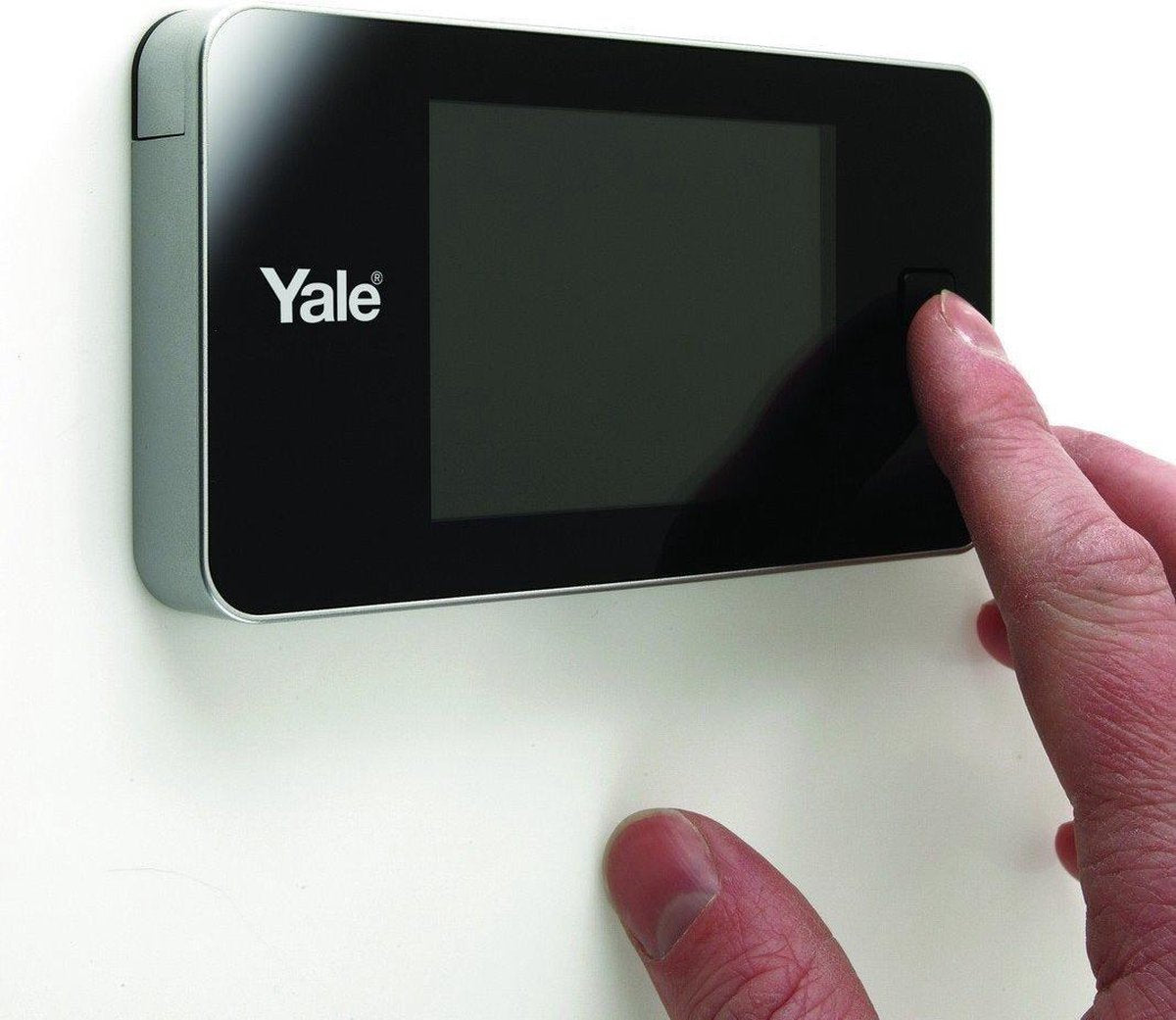 Yale Standaard Digitale Deurspion 500 - Live Weergave Hoogwaardige Camera Zilver