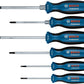 Bosch Professionele Schroevendraaierset 6-delig: SL, PH, PZ, TX. Duurzaam Gereedschap