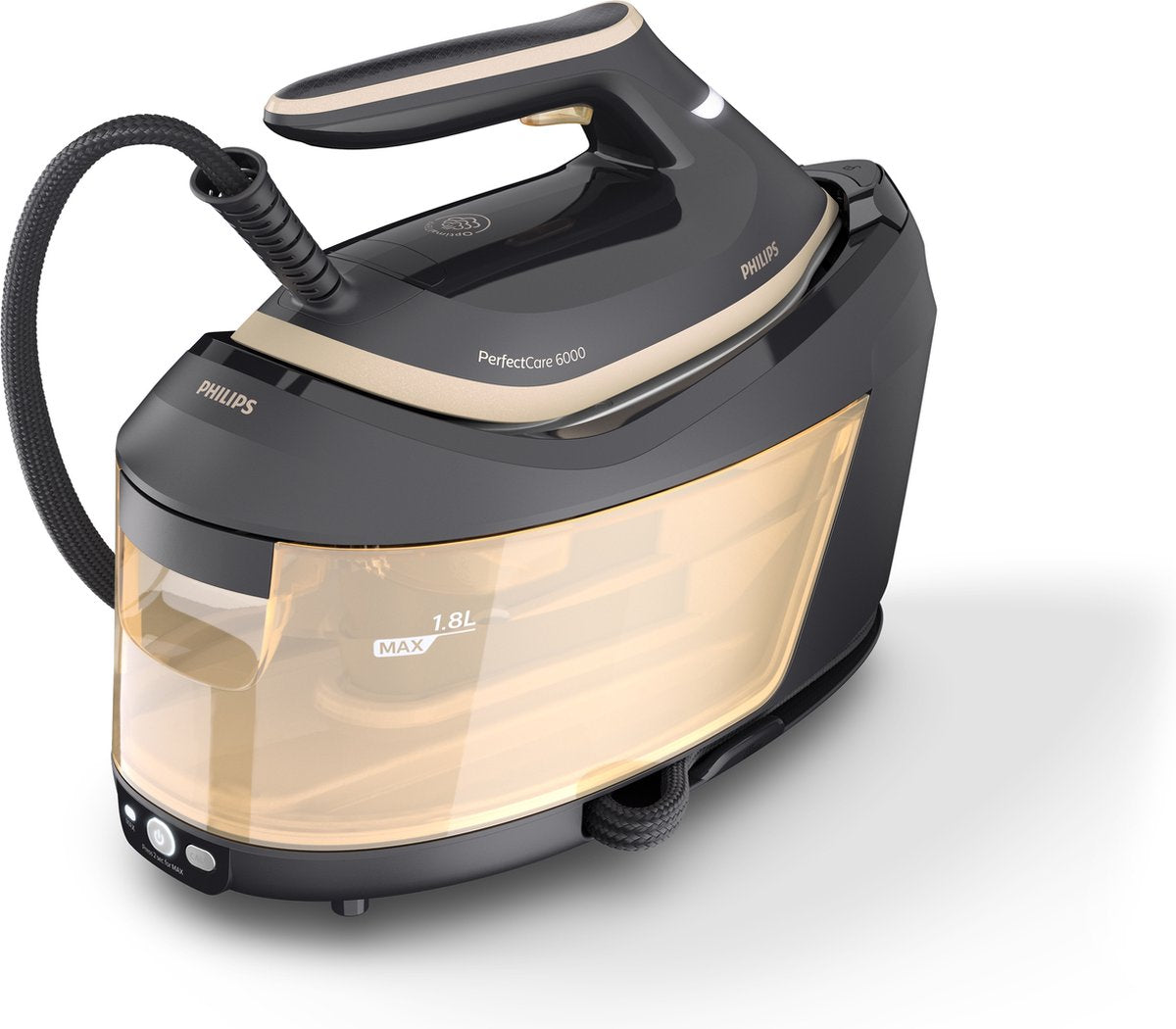 Philips PerfectCare 6000 Serie PSG6064/80 Stoomgenerator - Krachtig, Compact, Goud/Zwart