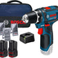 Bosch Professional GSR 12V-15 Accu Boorschroefmachine Set - Compact, Krachtig, Compleet
