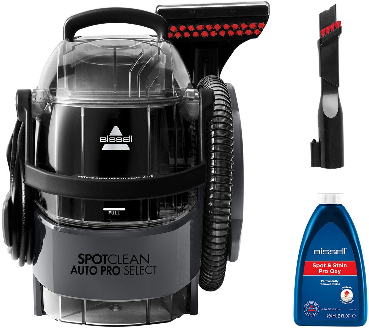 BISSELL SpotClean Pro 3730N Draagbare Vlekkenreiniger 750W