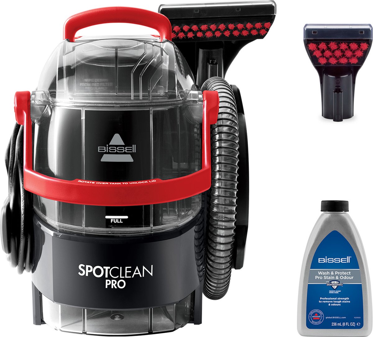 BISSELL SpotClean Pro 3730N Draagbare Vlekkenreiniger 750W